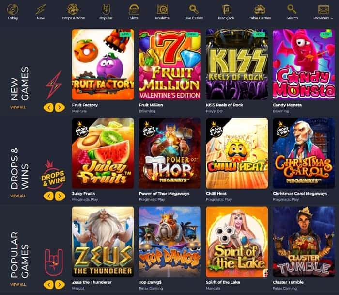 Play Rolling Slots Here