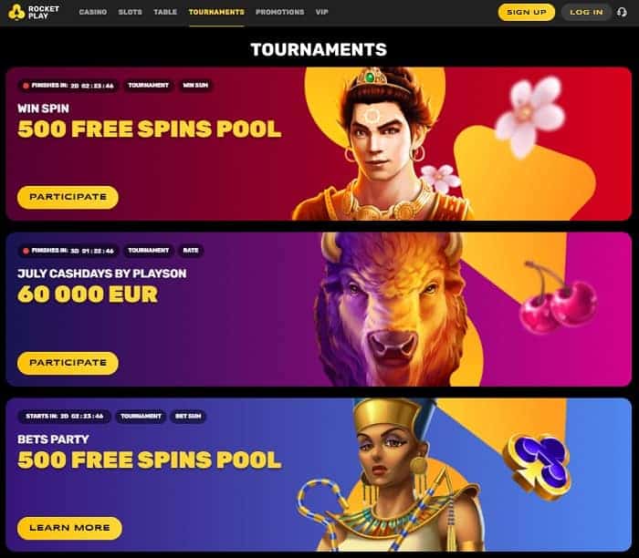 Enjoy Free Slot Tournaments! 