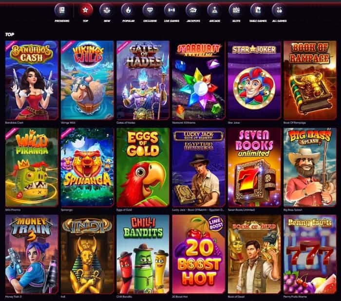 Quick Win Casino Page