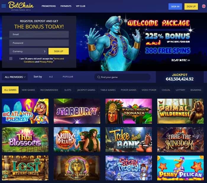 Welcome Bonus Free Spins 