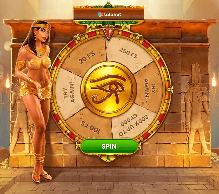 Spin and win now! 