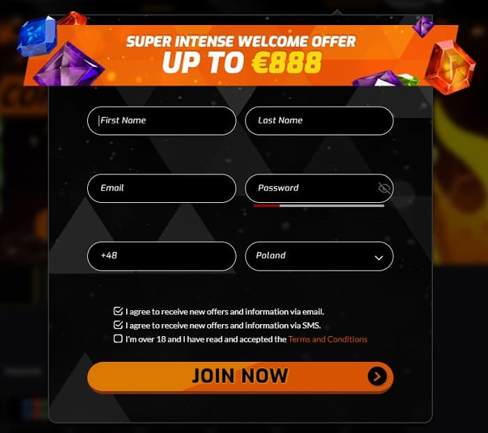 Get Exclusive Welcome Bonus! 