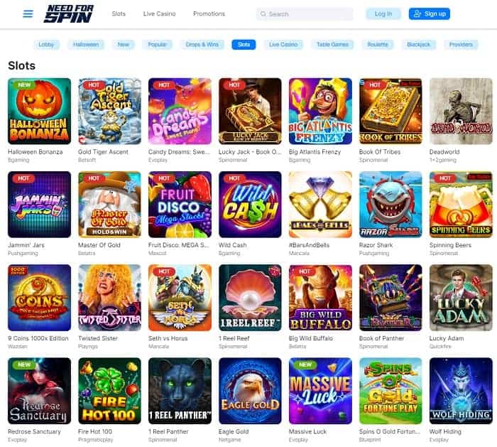 Casino review page