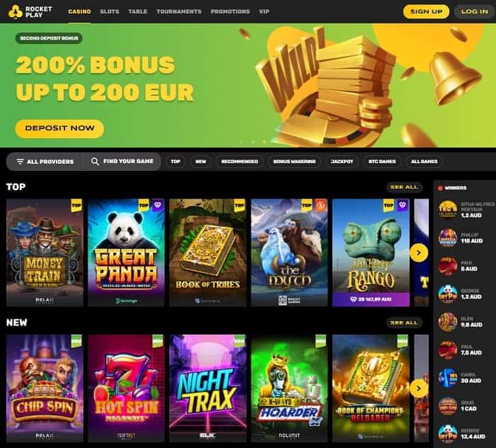 Rocketplay Casino Bonus 