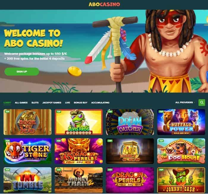 Abo Casino free spins bonus code 