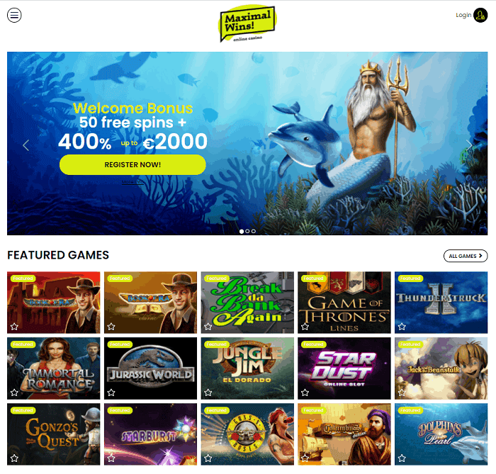 Maximal Win Casino Free Bonus 