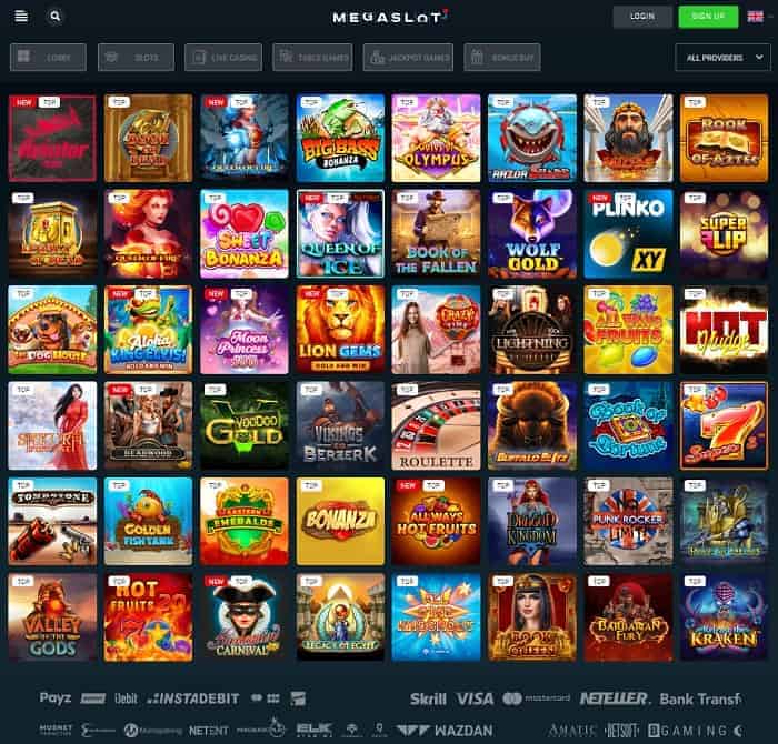 Megaslots Casino Bonus 