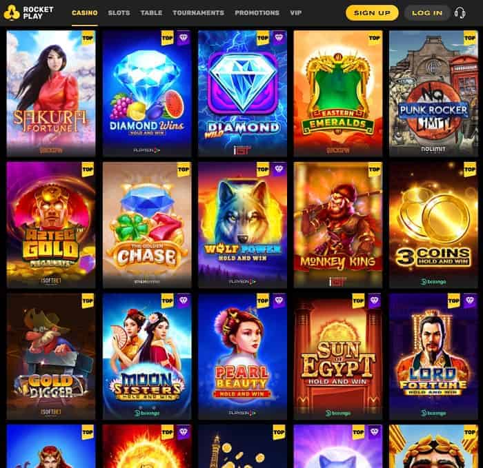 Rocket Casino Free Bonus 