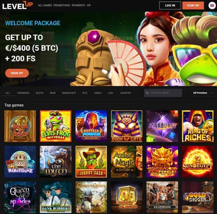 LevelUp 5 BTC bonus