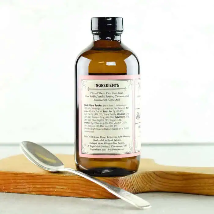 Red Hot Cinnamon Cocktail and Soda Syrup - Image 2