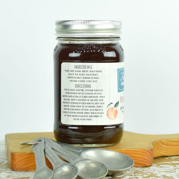 Peach Sweet Tea Concentrate - Image 3