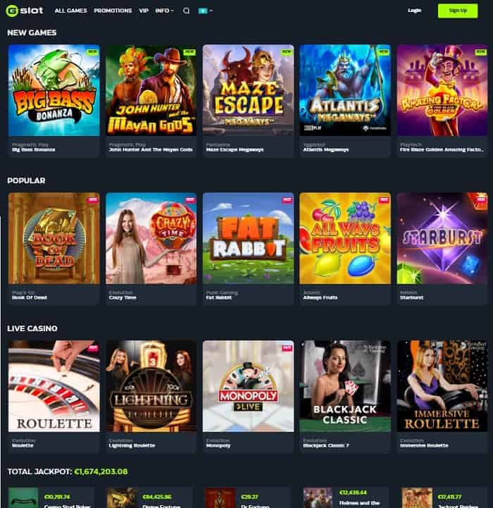 GSlot Casino Website Review 