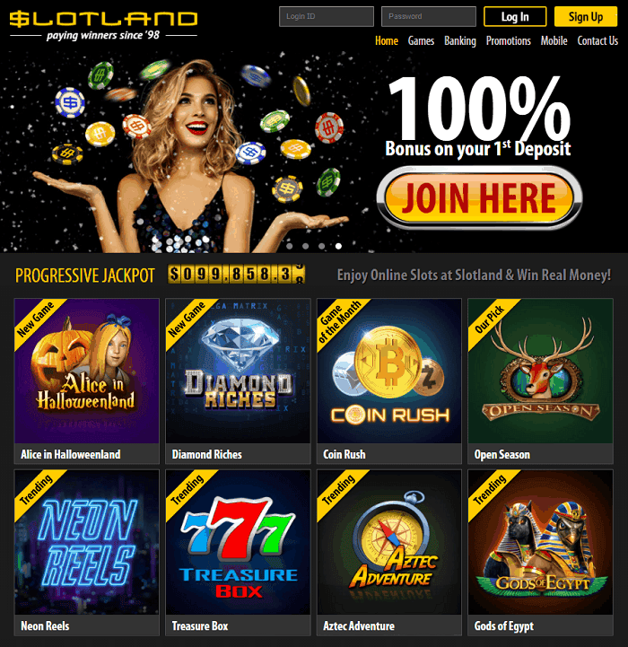 Slotland Casino Review 