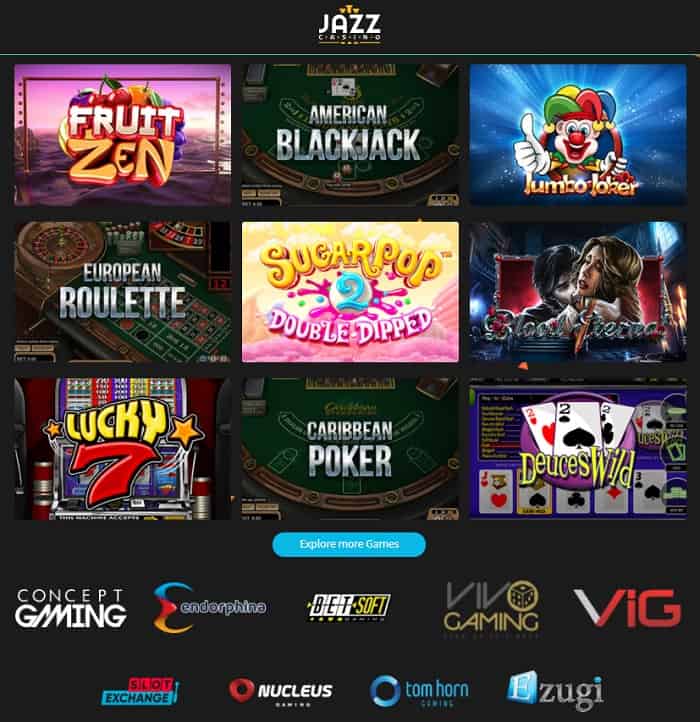 JAZZ free spins