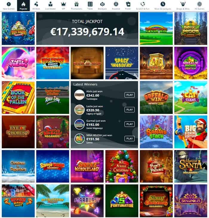 Spin Land 50 gratis spins 