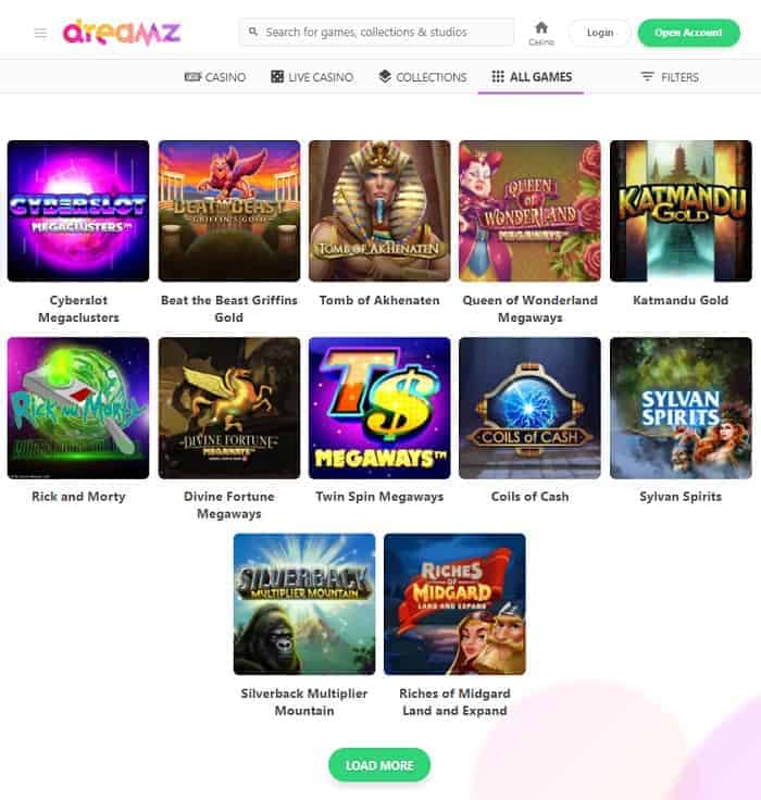 Dreamz Casino Review 