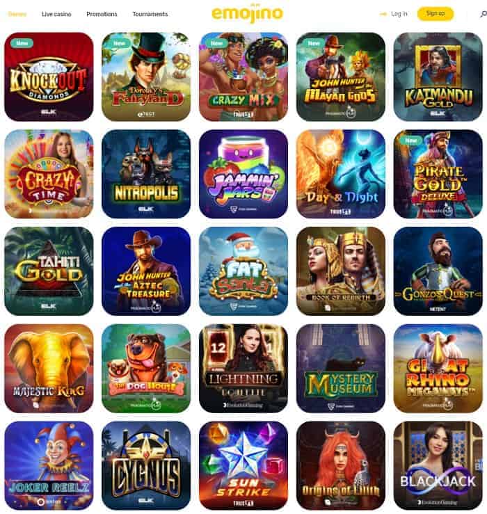 Emojino Casino Review & Rating 