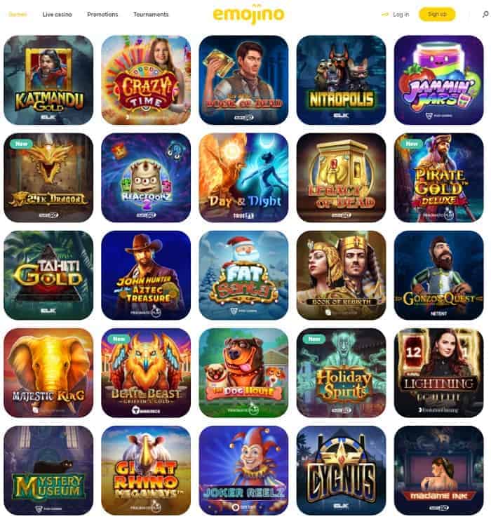 Open Your account and play with free spins!