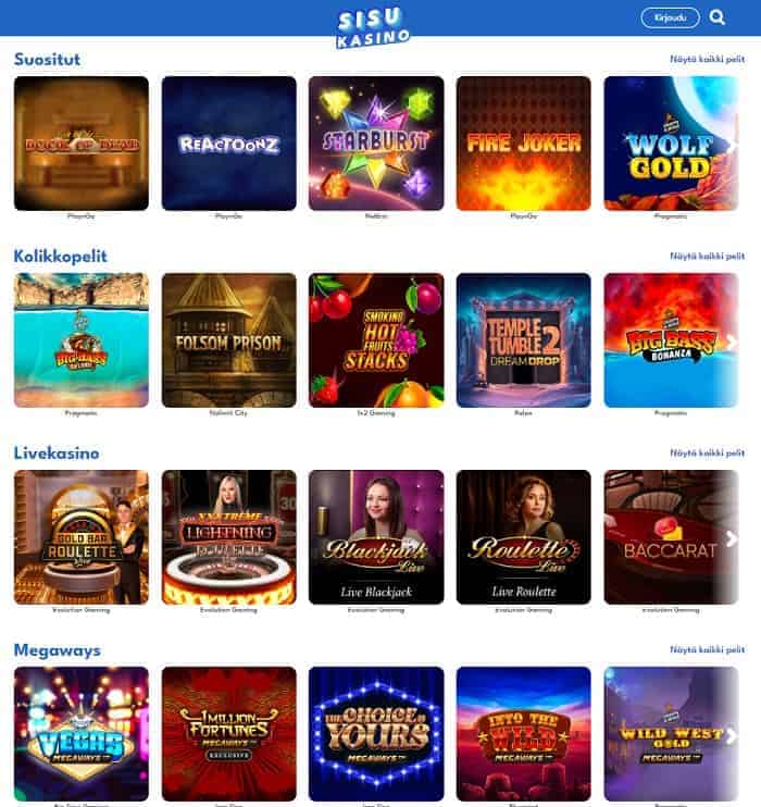 Sisu Casino Free Spins 