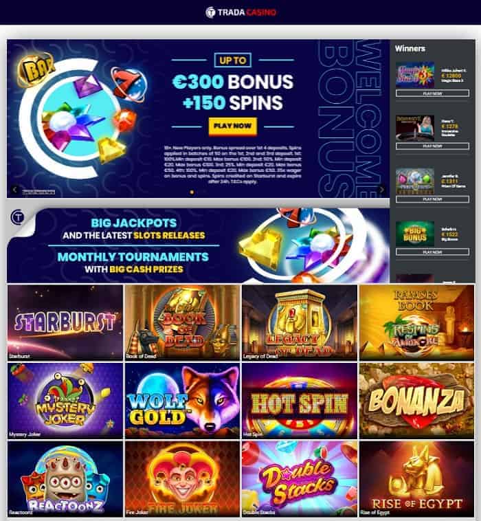 300 Bonus and 150 Spins 