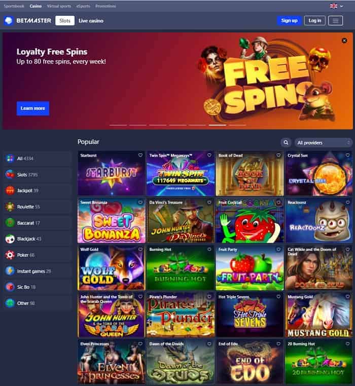 Loyalty Free Spins Promo 