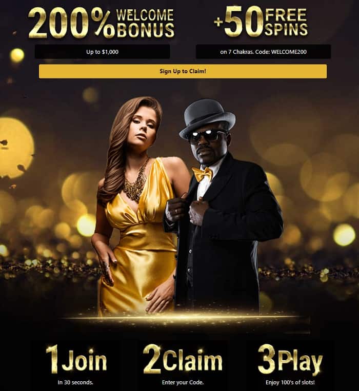 50 Exclusive Free Spins Bonus 