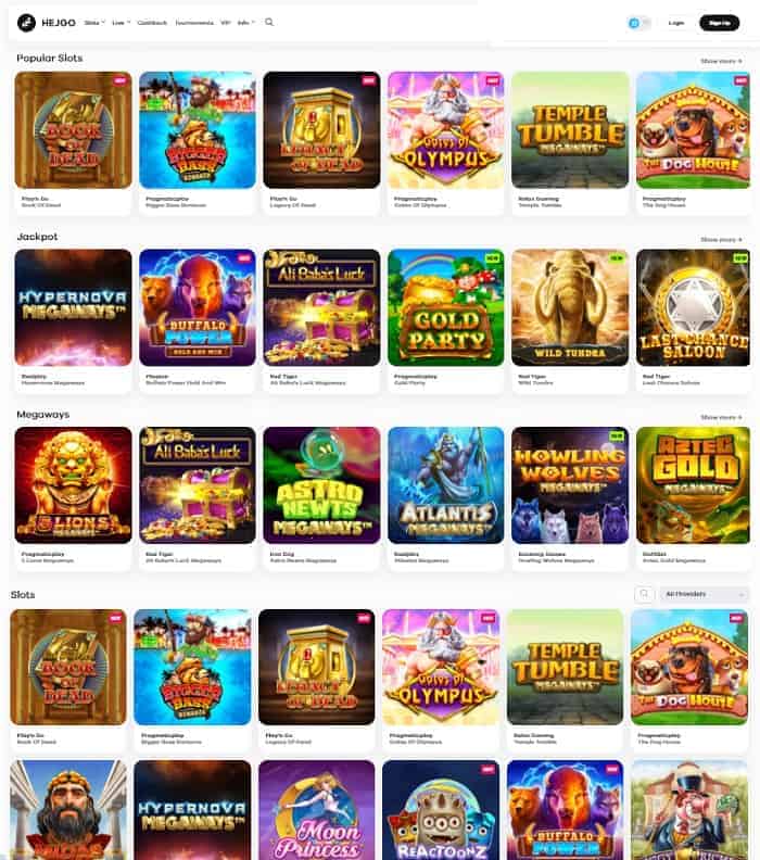 Hejgo Free Spins 