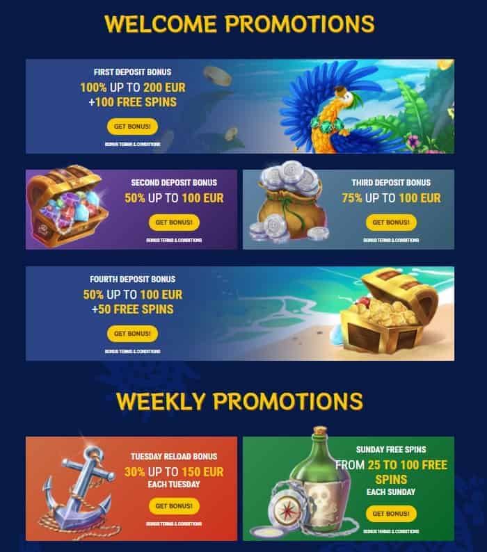 Kakadu Casino Bonuses 