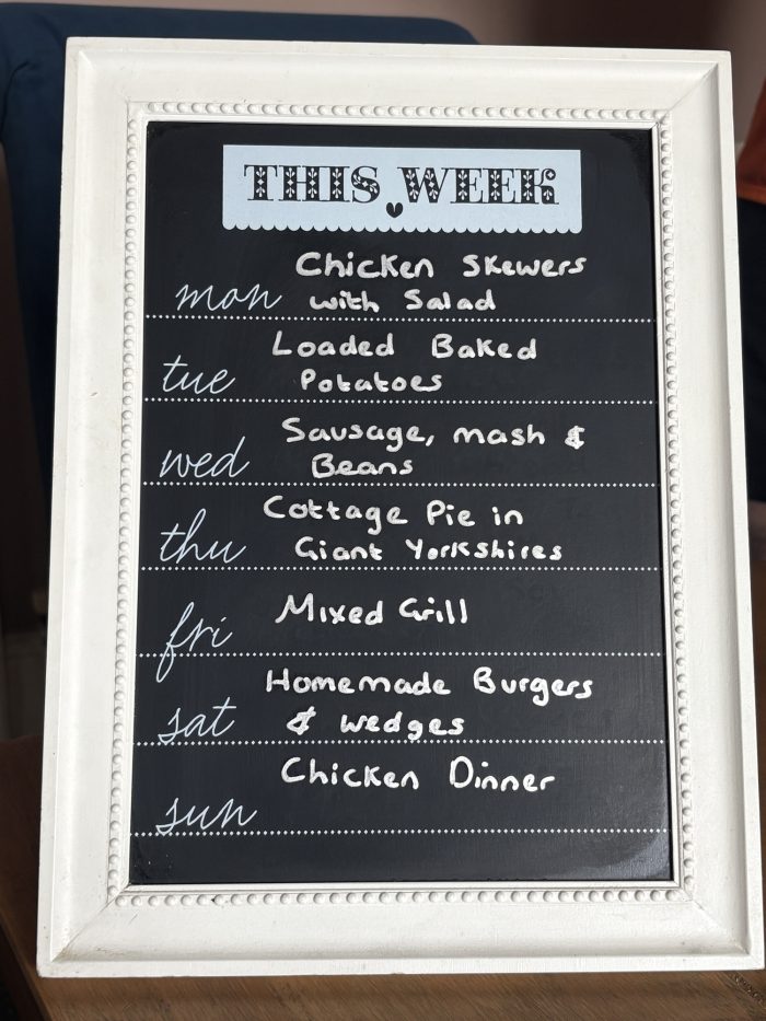 Meal Planning Board