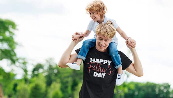 Custom Printed T Shirts for Fathers Day