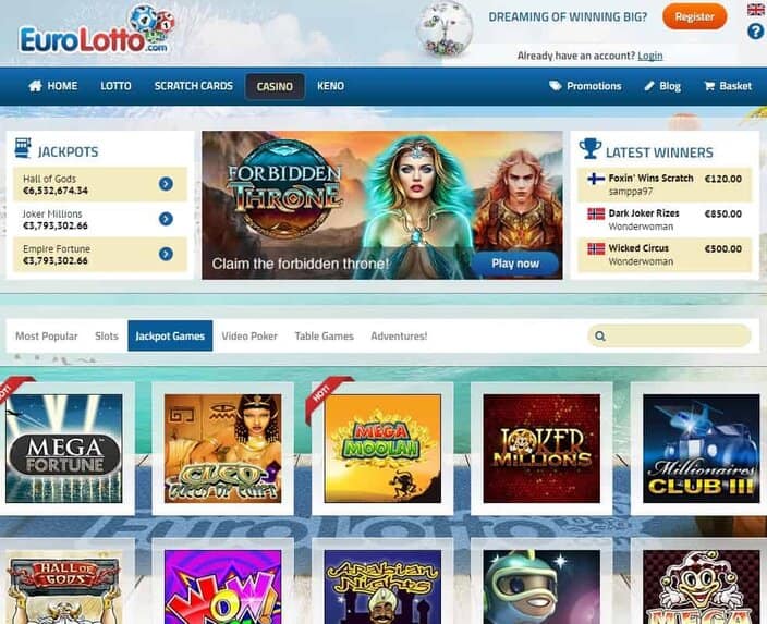 Euro Lotto Casino review