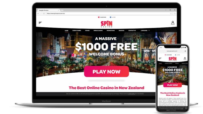 Spin Casino 50 free spins bonus 