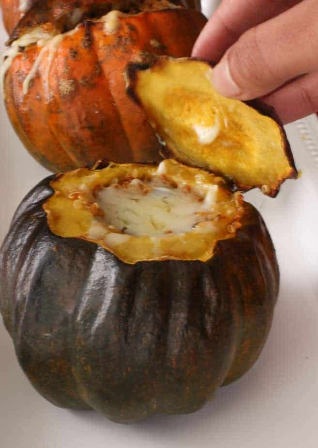 Quinoa Stuffed Acorn Squash-2