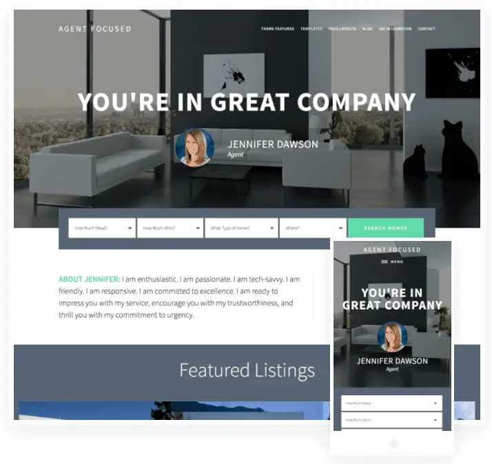 real estate wordpress theme