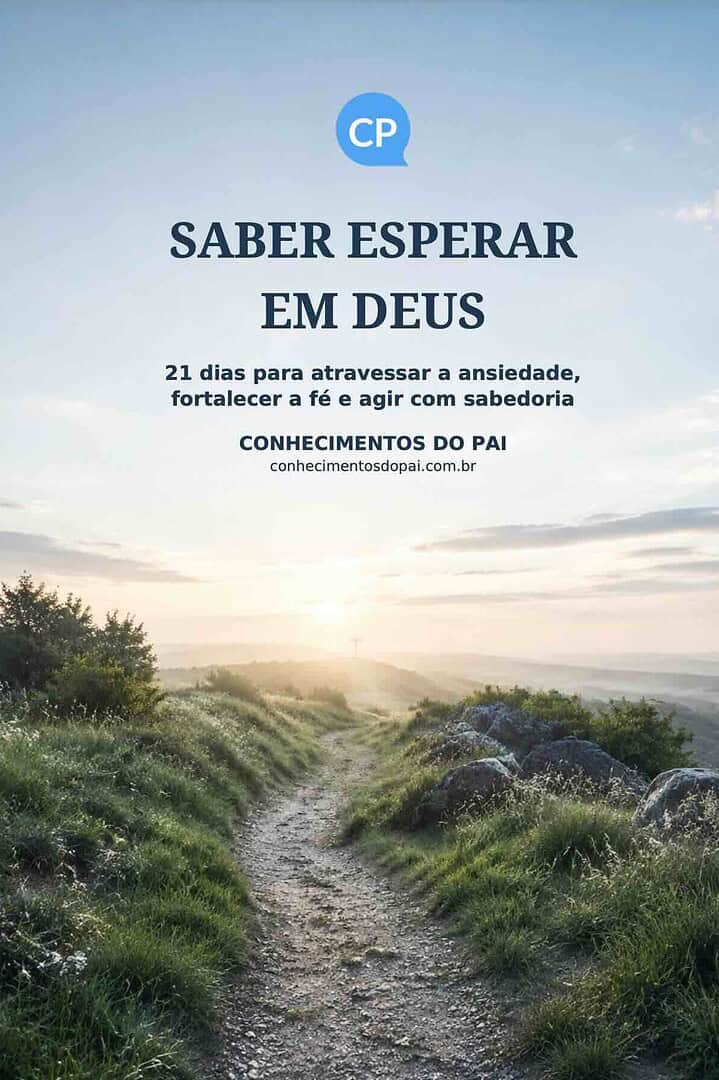 Capa do eBook gratuito Saber Esperar em Deus