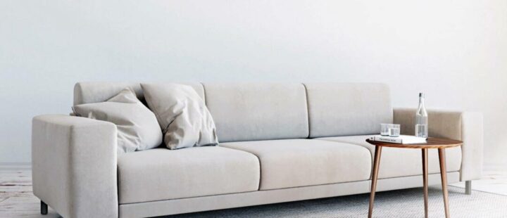 Slow living Sofa in grau