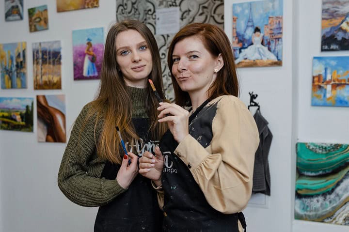 Рисование маслом/акрилом 7
