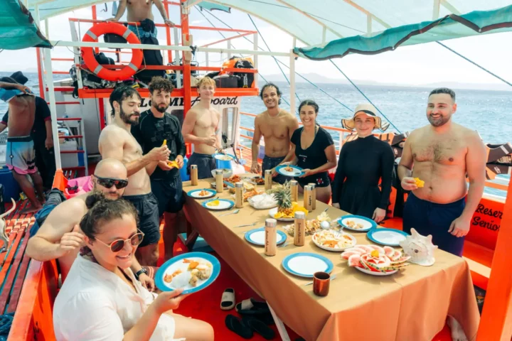 Enjoying Local Cuisine During Palawan Expedition Lunch