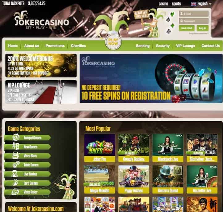 Joker Casino Online & Mobile