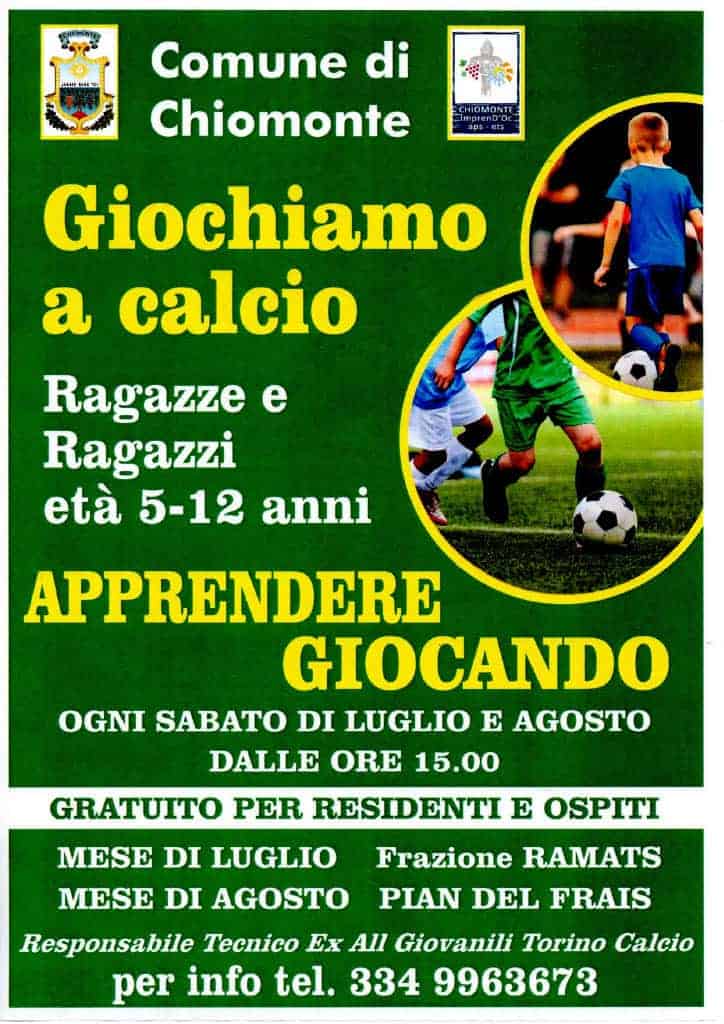 GIOCHIAMO A CALCIO