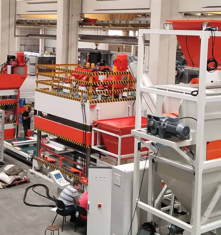 Vermiculit-Platten Produktionsanlage