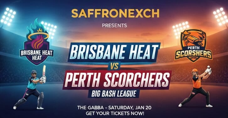Brisbane Heat vs Perth Scorchers poster 2