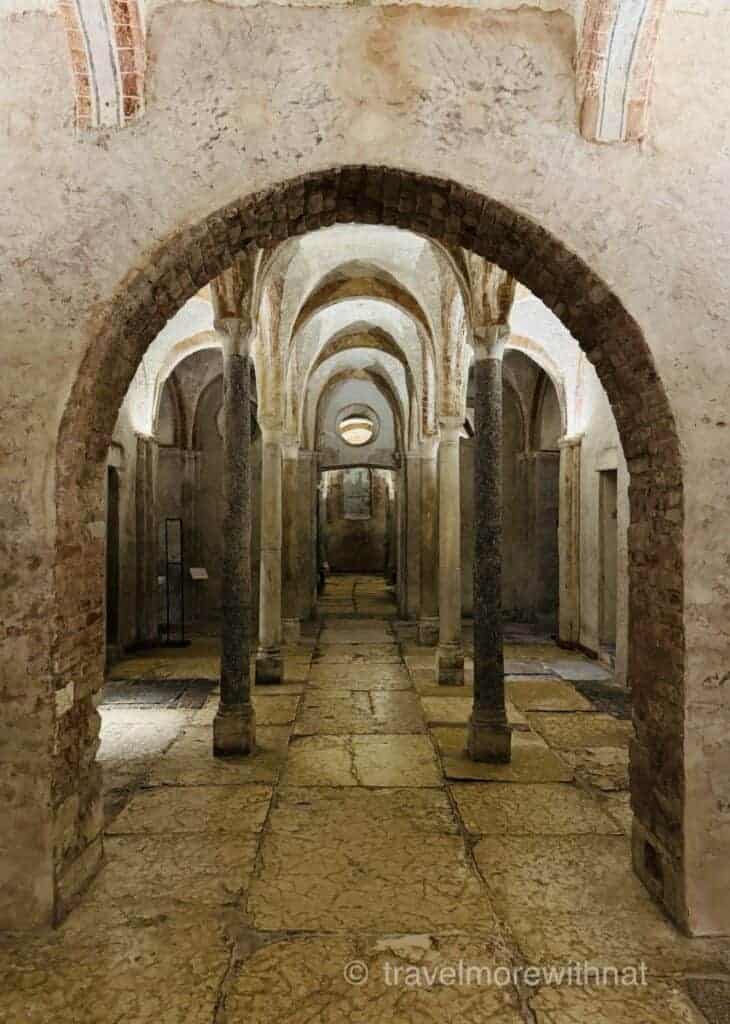 Is Milan expensive for sightseeing? A ticket to see inside Cripta di San Sepolcro was cheap and our visit was really interesting.