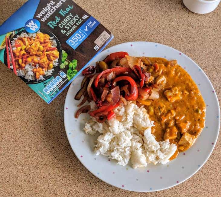 thai curry weight watchers meal.