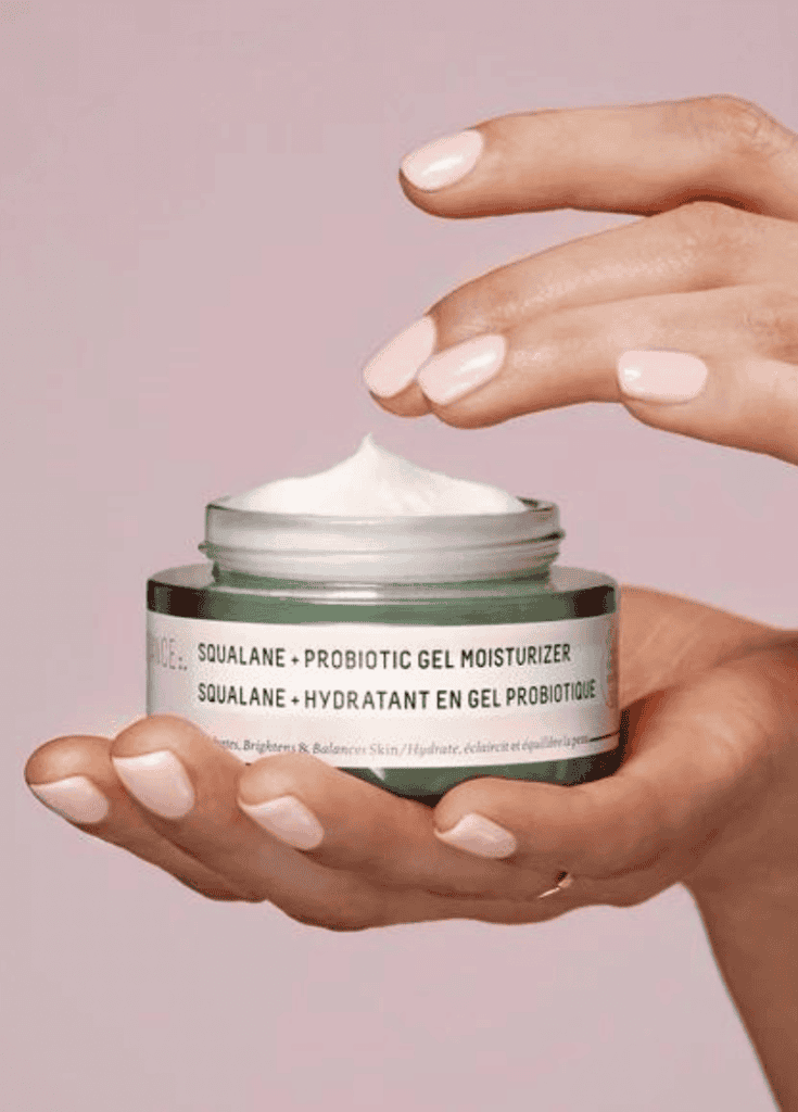 Gel creme com esqualano e probioticos