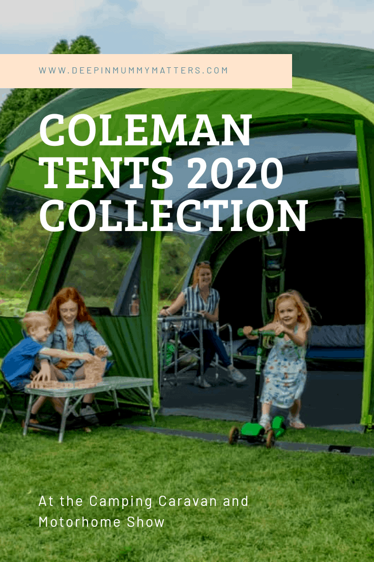 Coleman Tents 2020 Collection at the Camping Caravan and Motorhome Show