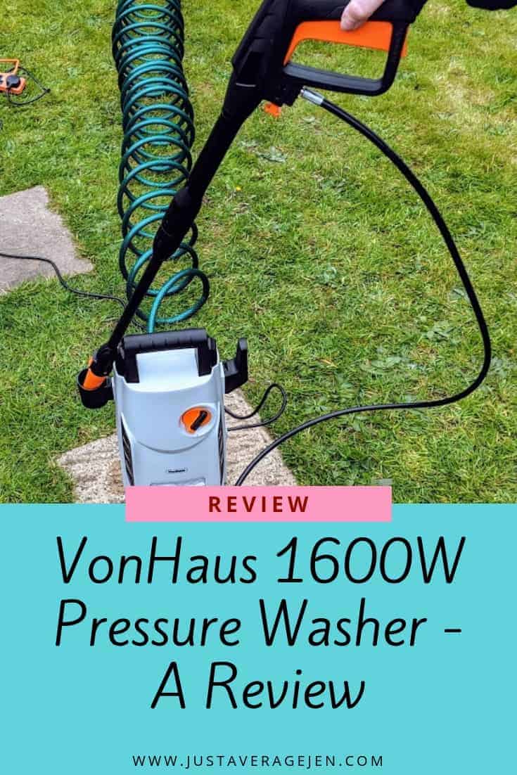 VonHaus 1600W Pressure Washer - A Review