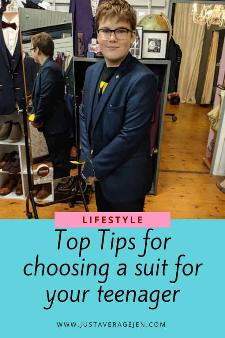 Top Tips for choosing a suit for your teenager