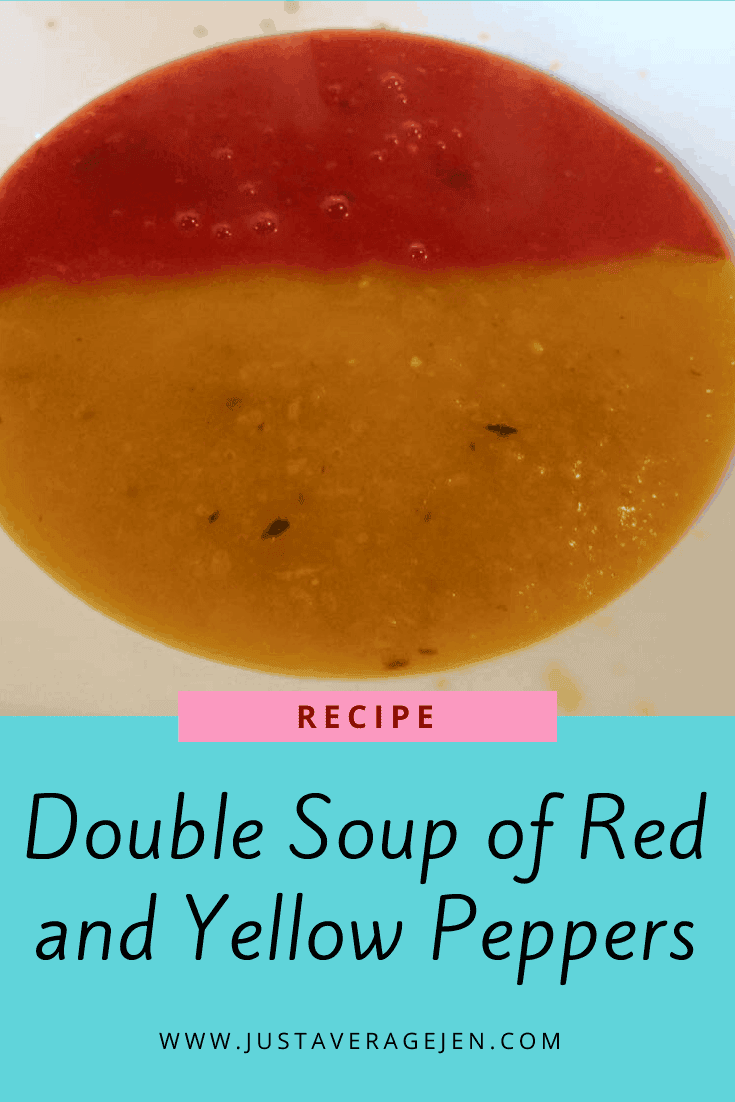 Double Soup of Red and Yellow Peppers