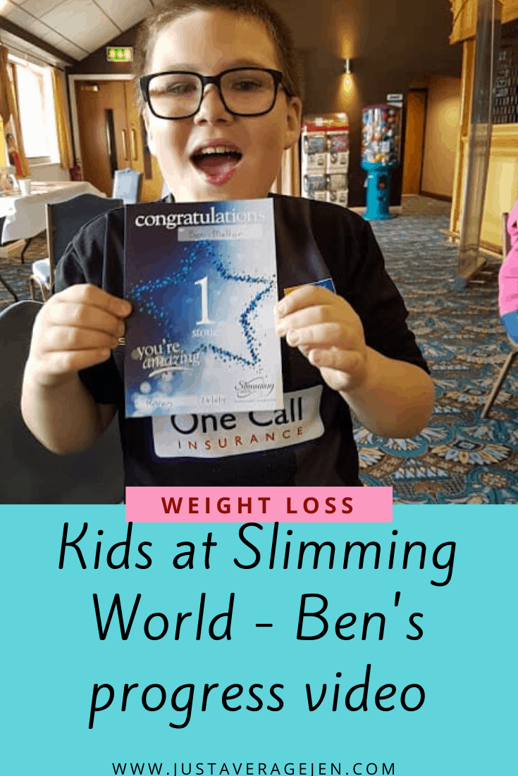 Kids at Slimming World - Ben's progress video